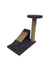 Bycat® - Rampalı Kedi Tırmalama Platformu - Gri