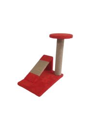 Bycat® - Rampalı Kedi Tırmalama Platformu - Turuncu