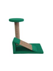 Bycat® - Rampalı Kedi Tırmalama Platformu - Yeşil