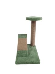 Bycat® - Rampalı Kedi Tırmalama Platformu - Deniz Yeşili