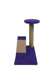 Bycat® - Rampalı Kedi Tırmalama Platformu - Mor