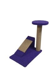 Bycat® - Rampalı Kedi Tırmalama Platformu - Mor
