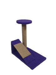 Bycat® - Rampalı Kedi Tırmalama Platformu - Mor