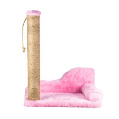 Bycat® - Rökamiye Koltuk ve Tırmalama Platformu - Pembe
