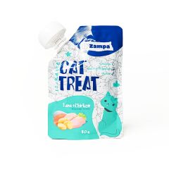 Zampa Puding Kedi Ödülü - Ton Balıklı & Tavuklu - 80g