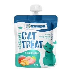 Zampa Puding Kedi Ödülü - Ton Balıklı & Tavuklu - 60g