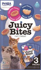 Inaba Ciao Juicy Bites Tavuklu ve Tuna Balıklı Kedi Ödül Maması