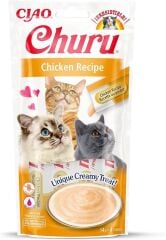 Ciao Churu Cream Tavuklu Kedi Ödül Kreması 4 x 14 Gr