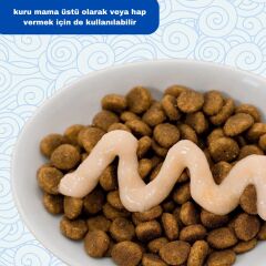 Ciao Churu Cream Tavuklu ve Deniz Taraklı Kedi Ödül Kreması 4 x 14 Gr
